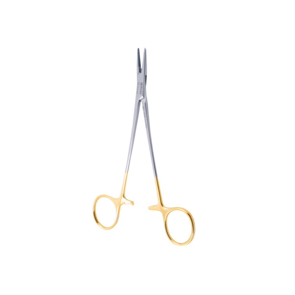 Crile Wood Needle Holder T/C